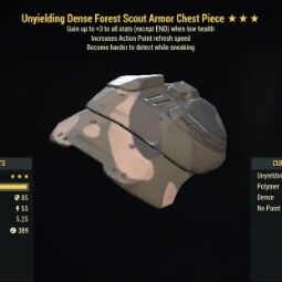 [PC] Unyielding Sneak Forest Scout Armor Set (5/5 AP refresh) 0